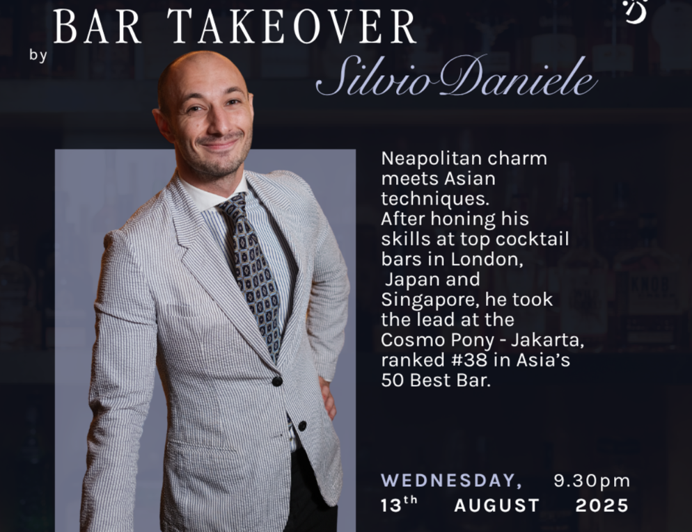 Bar Takeover with Silvio Daniele