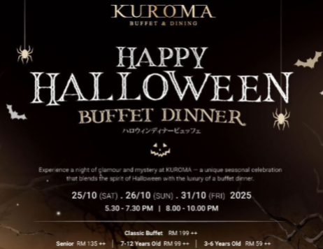 Halloween Dinner 1st Slot
