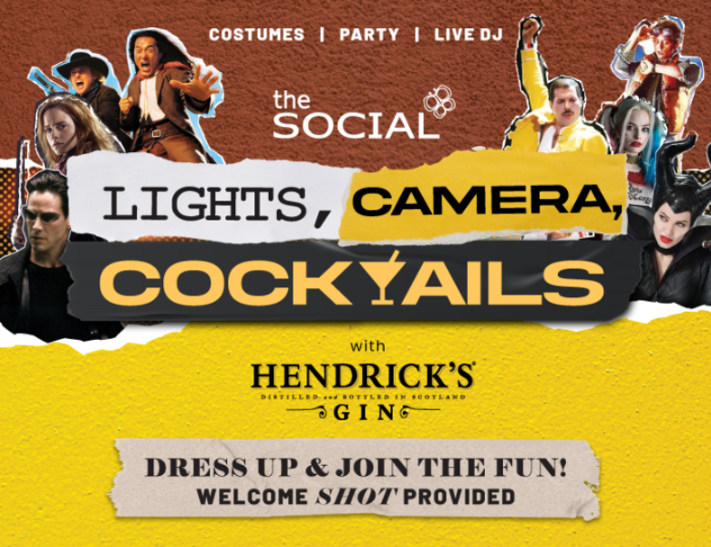 Lights, Camera, Cocktails