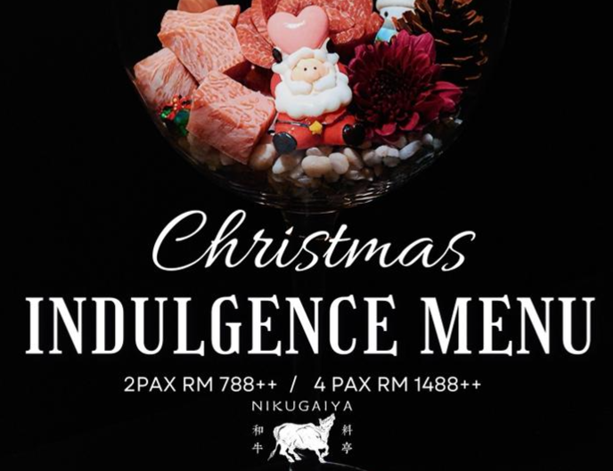 Christmas Indulgence Set Menu