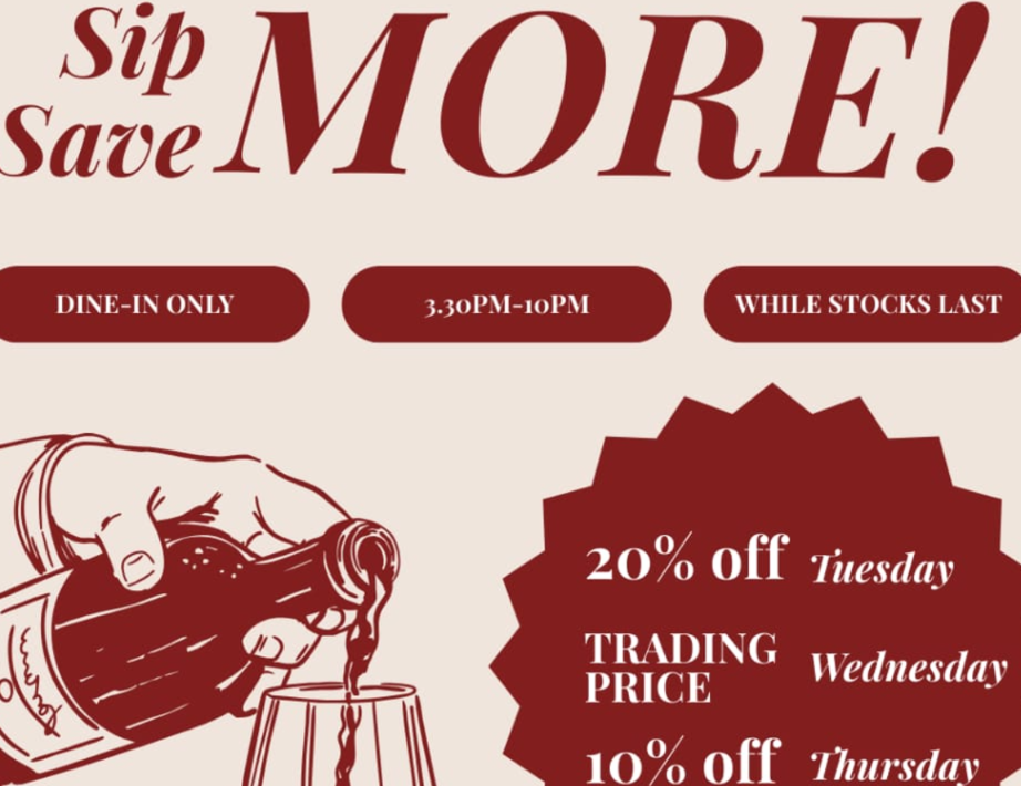 🍷 Sip More, Save More