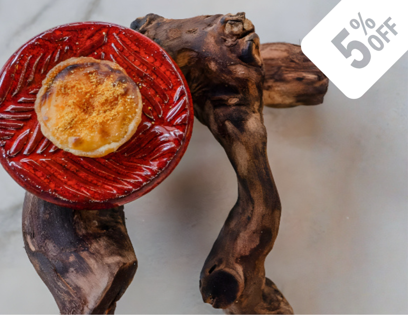 Menu 8 courses for 2 people