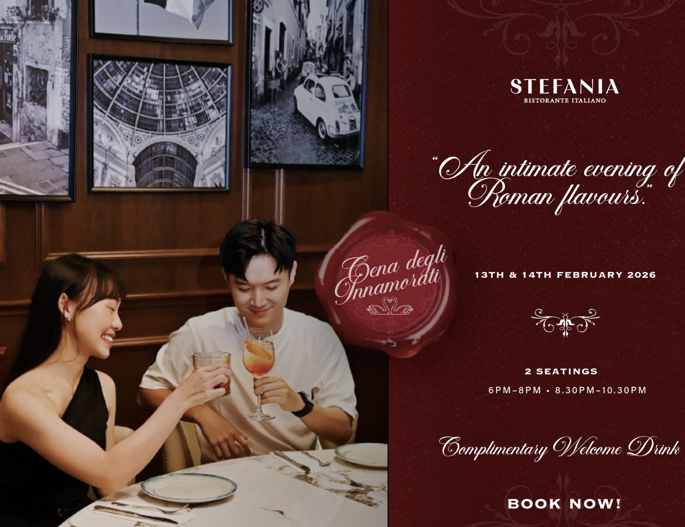 Valentines Day Course Menu