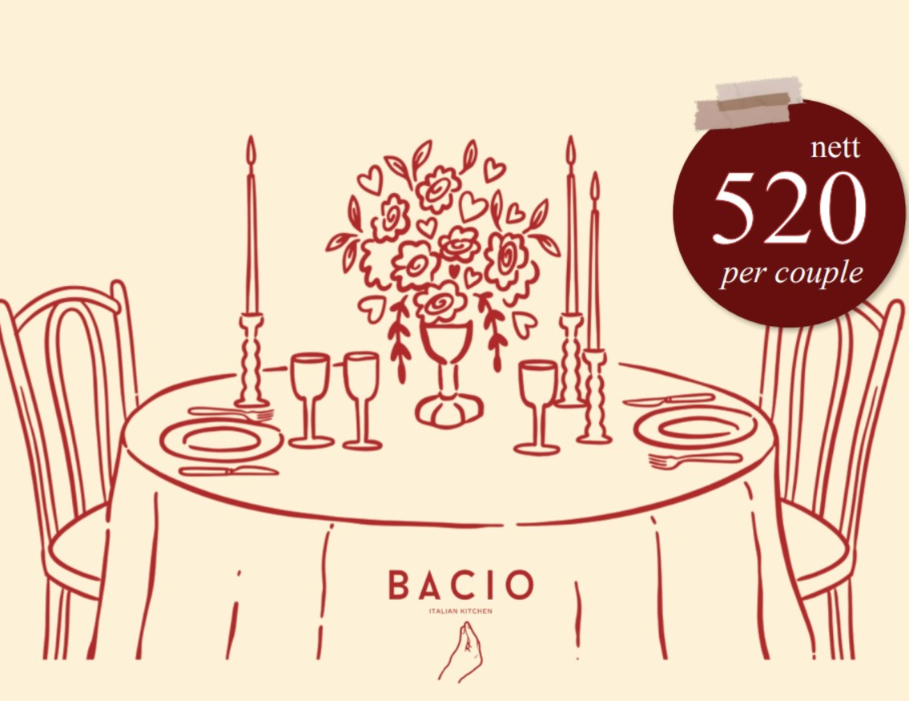 Bacio Valentine’s Day Experience