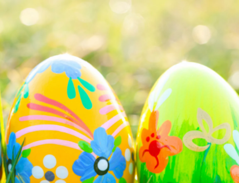 À la carte with Easter-themed sharing suggestions.