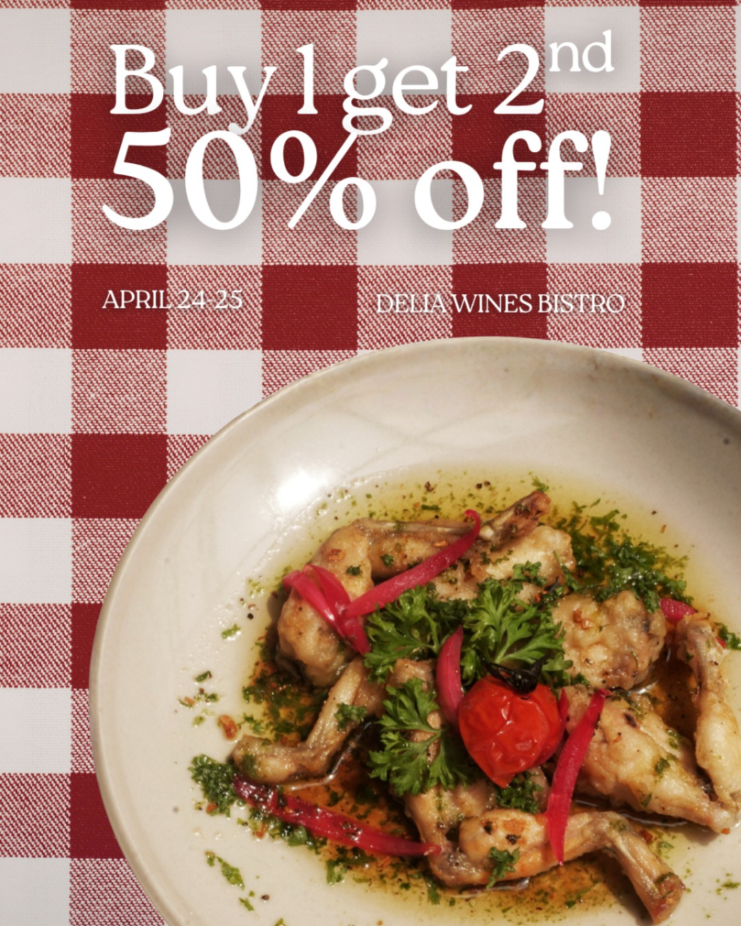 Frog legs festival April 24th &amp; 25th