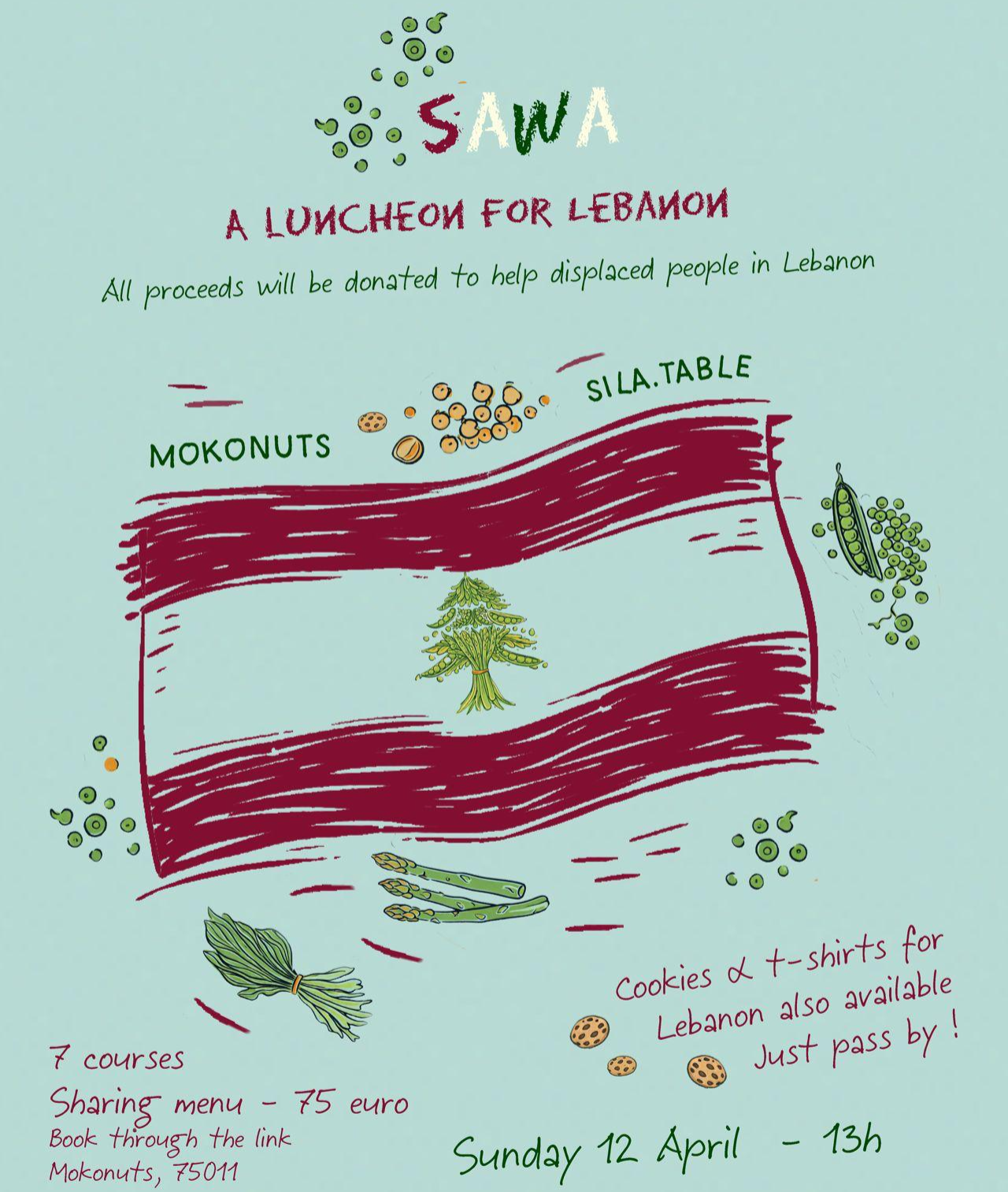 SAWA, a luncheon for Lebanon