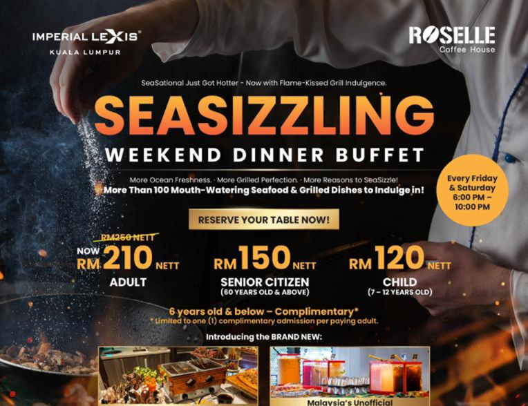 Seasizzling Buffet Dinner