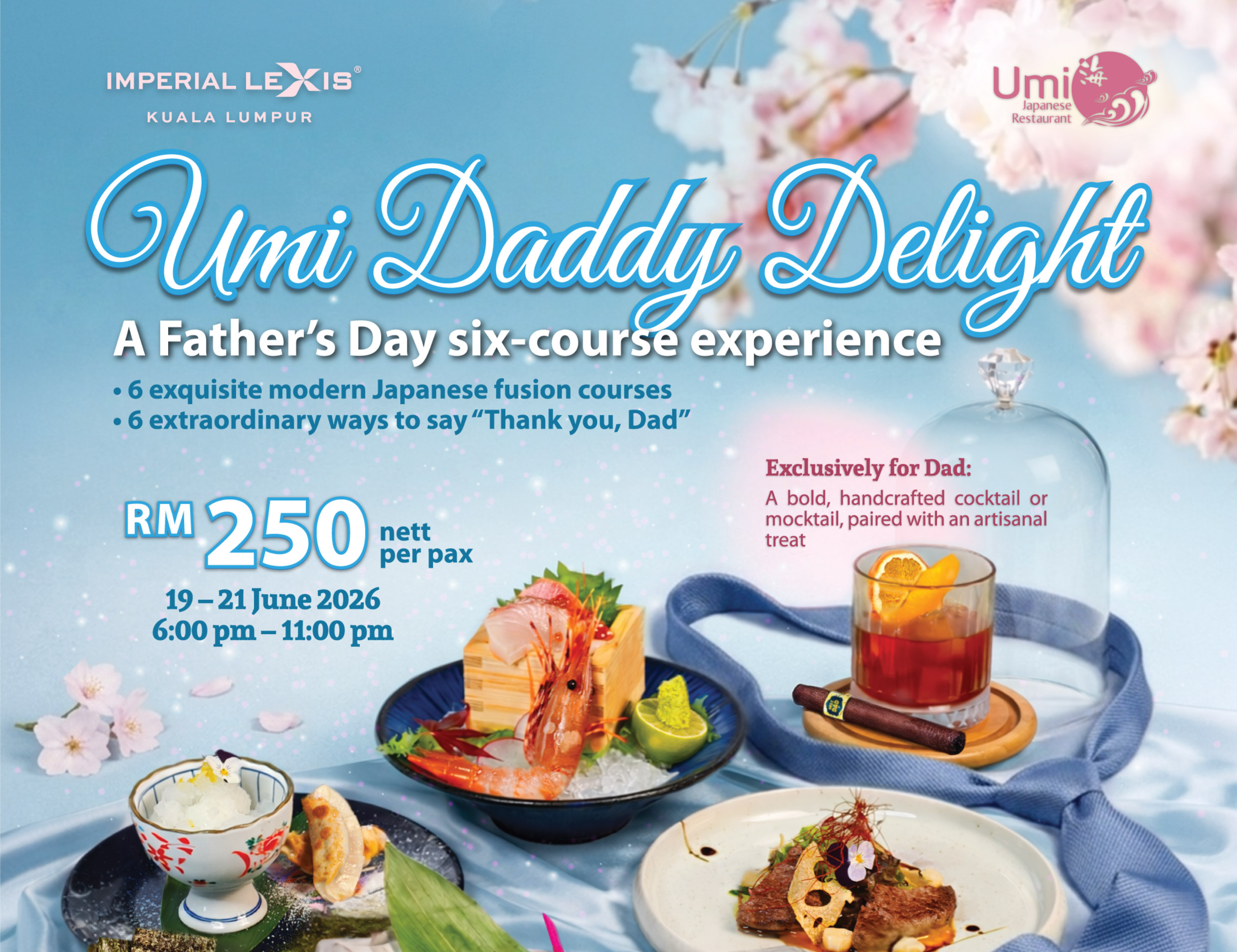 Father's Day Course Dinner