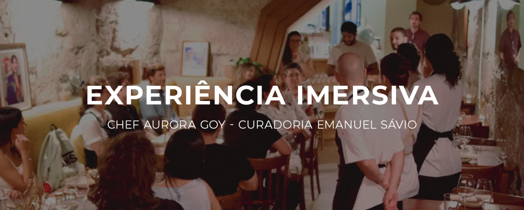 Chef Aurora Goy e Chef Emanuel Sálvio