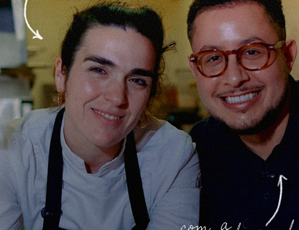 Chef Aurora Goy e Chef Emanuel Sálvio