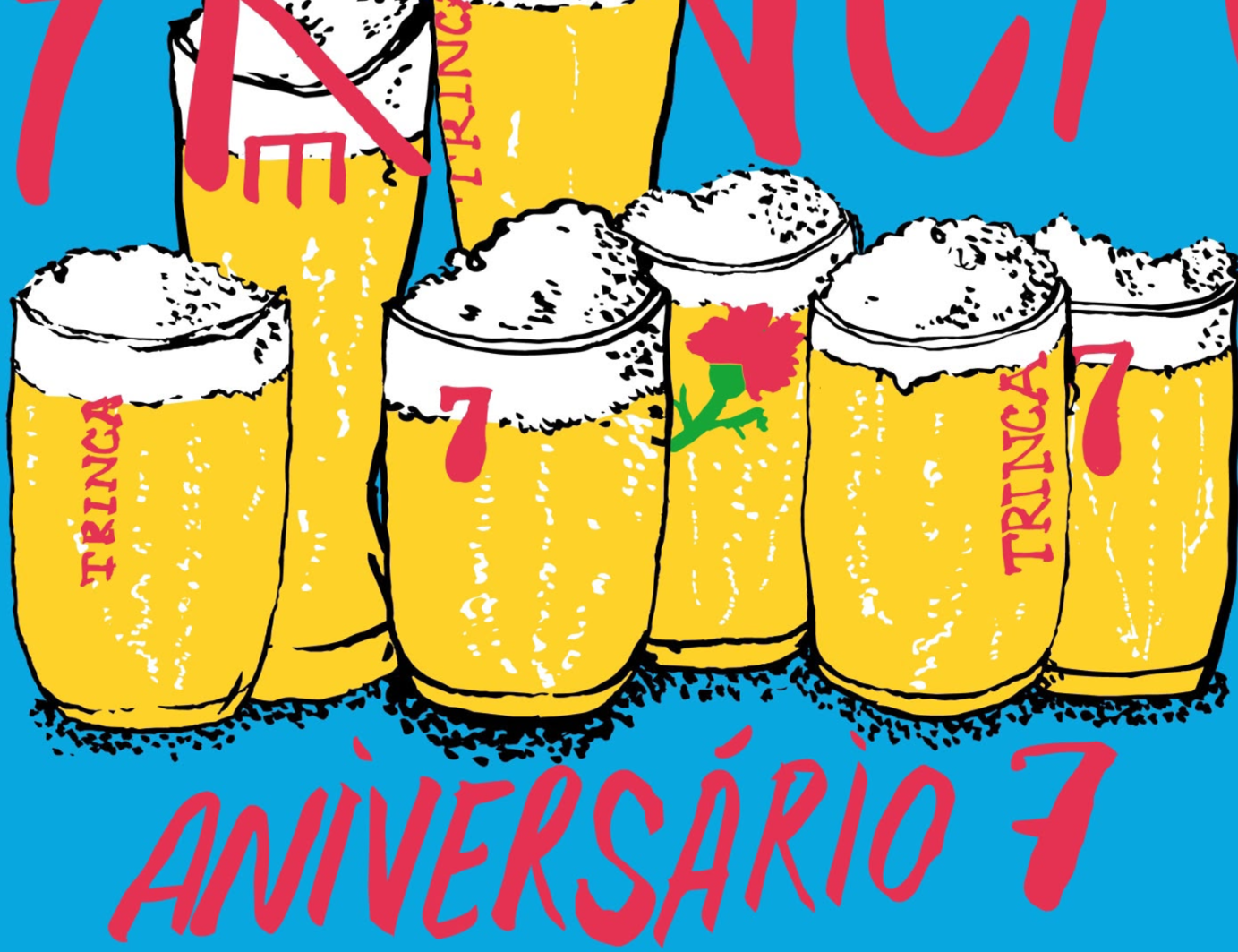 🎉 Celebração do 7º Aniversário da Trinca 🎉