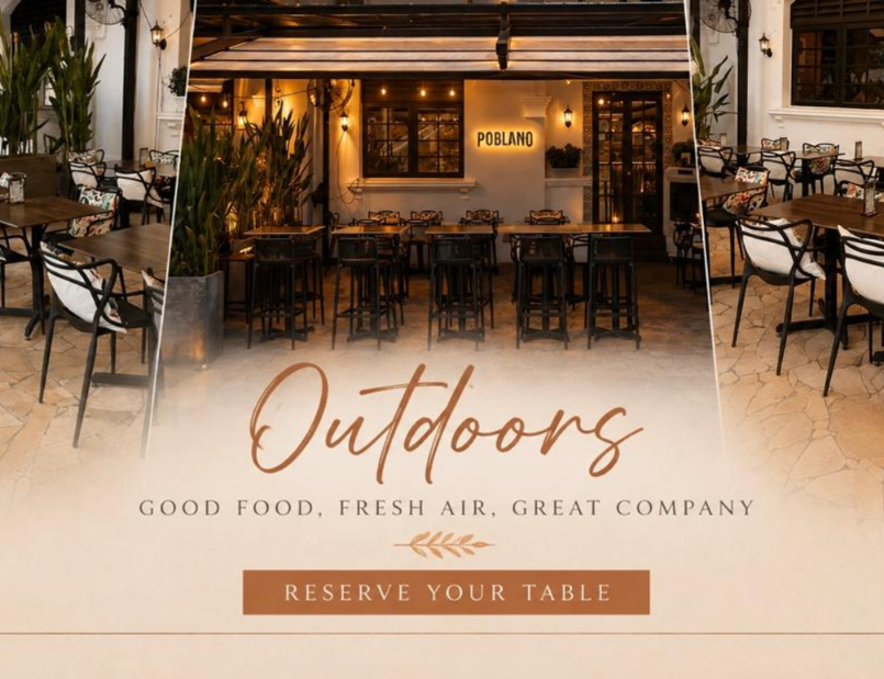 Weekday Lunch Outdoor Ground Floor