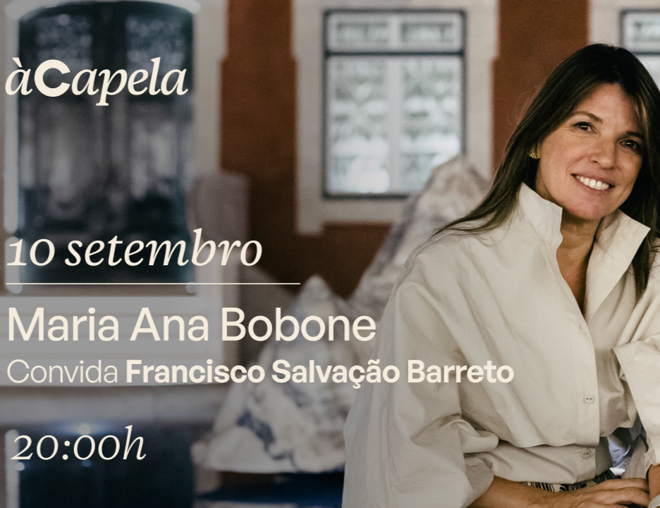 Maria Ana Bobone convida Francisco Salvação Barret