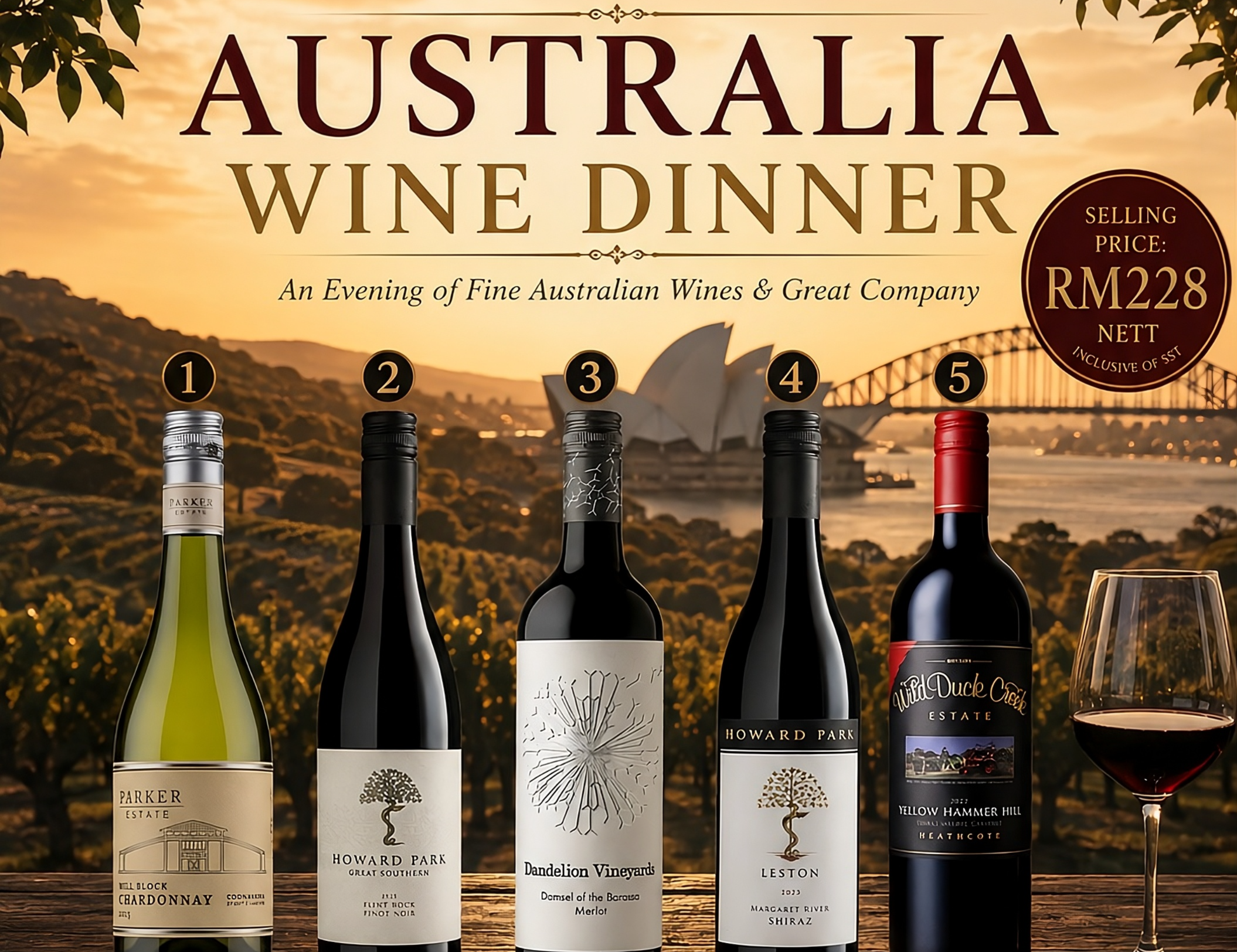 Australia Wine Dinner
