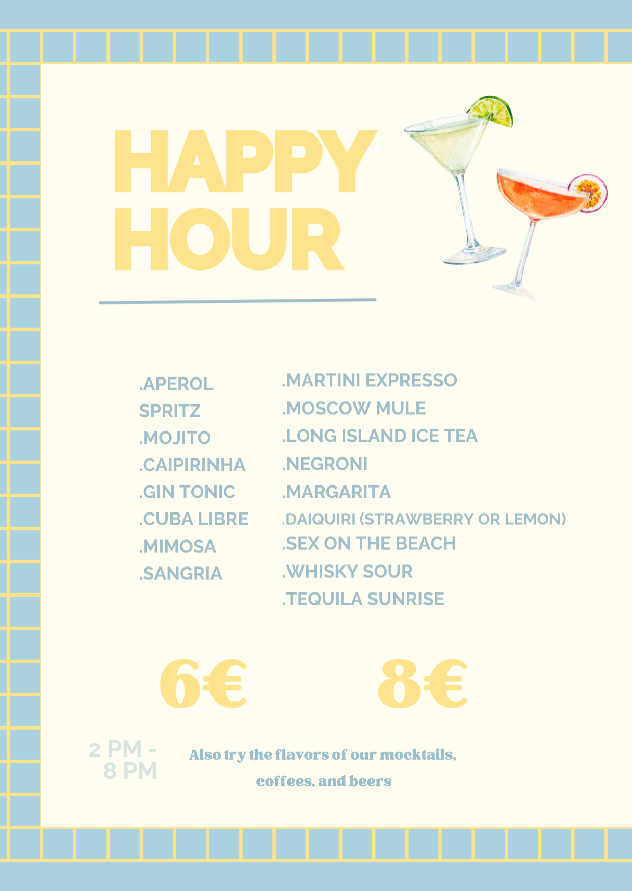 HAPPY HOUR!