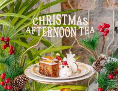 Christmas Afternoon Tea set