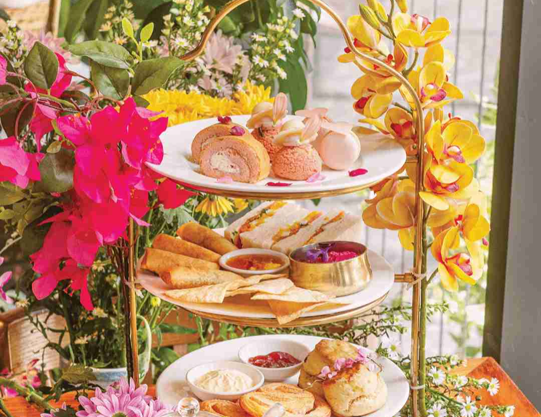 Pink High Tea Set