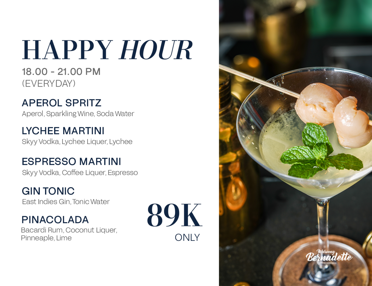 Happy Hour (Noon)